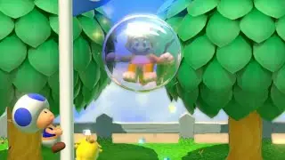 Super Mario 3D World - World 2-1 Conkdor Canyon / 2-3 Shadow-Play Alley / 2-2 Puffprod Peaks