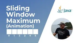 Sliding Window Maximum (Maximum of all subarrays of size k) | Leetcode #239 | Animation