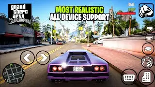 🔥Most Realistic Graphics Modpack for GTA SAN Android