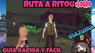 Ruta a Ritou | Guía rápida + logro y reputación en Inazuma | Misión de mundo | Genshin Impact