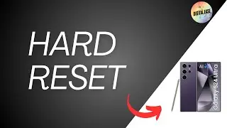 How To HARD RESET Samsung Galaxy S24 ULTRA