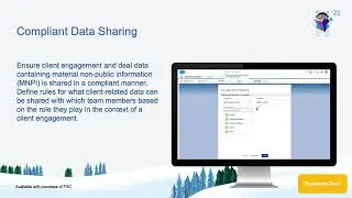 Financial Services: Compliant Data Sharing