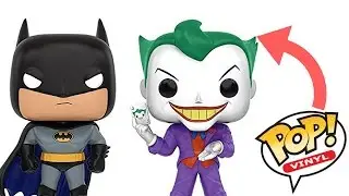 Batman and Joker (Animated Series) Pop Vinyls - Unboxing