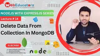 🔴 #14 Delete Data From Collection In MongoDB  - NodeJS With ExpressJS In Hindi - Asad Mukhtar