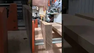 making solid wood panels for a record cabinet 