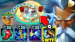 This Zilean build should be ILLEGAL because how is this balanced...?