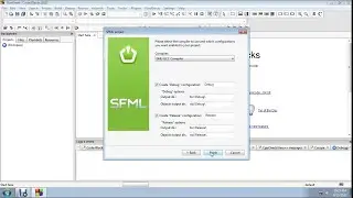 Install SFML with CodeBlock 20.03