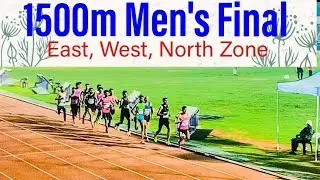 1500m Men's Final | Inter Zonal University Games,Bhubaneswar, Odisha 2023-24