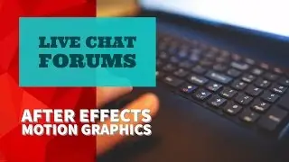 03/51 | Live Chat forums - Adobe After Effects