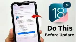 Do this Before You Update iOS 18 RC on your iPhone