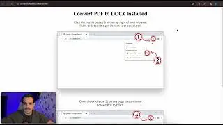 Как сконвертировать PDF в DOCX или Word?