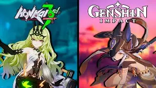 Genshin Impact Character Demo VS Honkai Impact Character Trailer