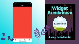 How To Add Navigation By Using The Bottom Navigation Bar In Flutter - Flutter Widget Tutorial