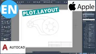 AutoCAD 2021 | How to Plot a Drawing Layout | Macbook