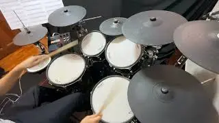 高舉雙手敬拜 Drum Cover //讚美之泉 // （簡短版）詩歌系列 467