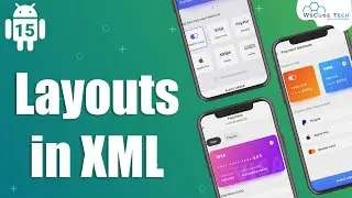 How to Design in Android App (Layouts) writing code in XML - Hindi #15