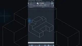 AutoCAD Isometric Drawing Exercise 3s