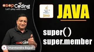 super() & super.member in Java | Java Inheritance | Java for Beginners | 