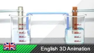 How it works! Galvanic cell / Daniell cell / Copper zinc battery (3D Animation)