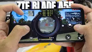 ZTE Blade A55 test game Free Fire Mobile | Unisoc SC9863A