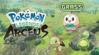 Can I Beat Pokemon Legends: Arceus Using Only Grass Types? - Pokemon Legends: Arceus Grass Only #1