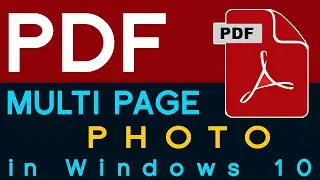 ✔️ How To Create Multi Page PDF With Photos - No Software No Convert  Less than a MiNuTe