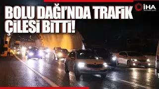 Bolu Dağı Tüneli'ni Trafiğe Açıldı