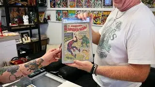 Buying Key Issues at Central City Comics in Charlotte NC Days Before Heroes Con!