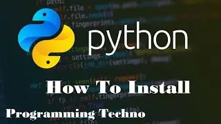 How to install python on windows 10