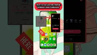 How To Go Live On TikTok App Without 1000 K Followers/ And Earn Money Online 2023