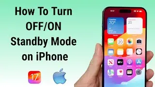 How to Turn OFF/ON Standby Mode on iPhone