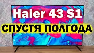 Телевизор Haier 43 S1 СПУСТЯ ПОЛГОДА