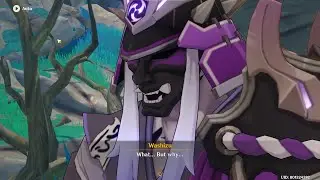 What Happened when you pray on the Washizu's Shrine 3 times everyday in Genshin Impact
