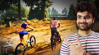 CAN TREVOR WIN FROM MARY ANN IN CYCLING RACE ?? | DEADLOX GAMING | GTA5