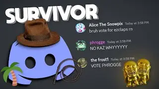 Intense Discord Survivor with a 1 YEAR Nitro Prize! (Part 2)