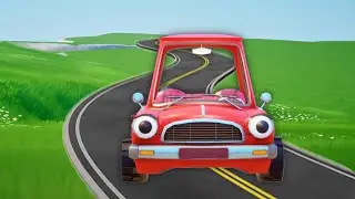 🚘DÜT DÜT!! Kırmızı Araba Nerdesin? | Renkleri Öğreten Çocuk Şarkısı