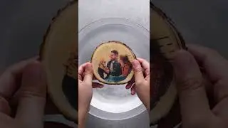 DIY the perfect photo wood ornament 