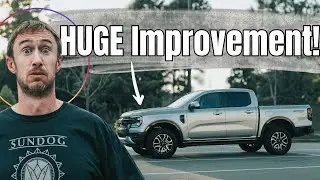 Is the New Ford Ranger BETTER than the Toyota Tacoma?! // 2024 Ford Ranger Lariat REVIEW