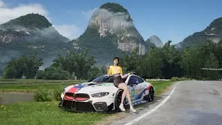 RACING MASTER | Cinematic BMW M8 GTE 19 - open world #racingmaster #gameplay #carxstreet #foryou