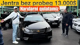 Jentralar narxlari tushsin❗️❗️Sergeli moshina bozori narxlari 2024