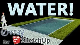 Water Material in V-ray For Sketchup!