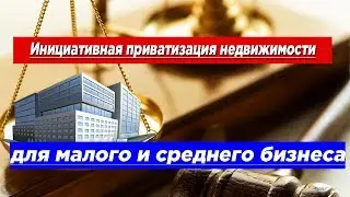 Инициативная приватизация недвижимости для малого и среднего бизнеса в СПб