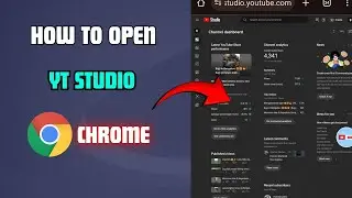 How to open yt studio on chrome||Chrome me yt studio kaise open kare #tutorials