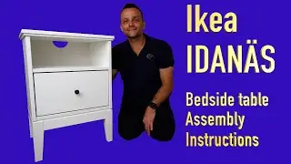 Ikea IDANÄS Bedside table Assembly Instructions, Effortless Assembly Ikea IDANÄS Step-by-Step Guide