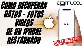 COMO RECUPERAR FOTOS BORRADAS DE UN IPHONE / IPAD / RESTAURAR DATOS PERDIDOS / VIDEOS ELIMINADOS ✅