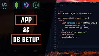 Simple Node Auth Backend #1 - App & Database Setup