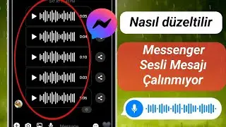 Messenger Sesli Mesaj Oynatılmıyor Sorunu 2024 Nasıl Düzeltilir |