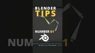 Blender Tip 61 IK-Rig ✔️ #blender #blender3d #blendertutorial #tutorial