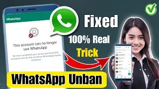 how to fix this account can no longer use whatsapp | this account can no longer use whatsapp problem