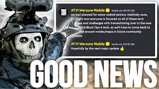 WARZONE MOBILE NEW UPDATE RANKED MODE CAMOS & PRESTIGE 🤯 | BO6 ENGINE LAG FIX + STREAMING REMOVED?